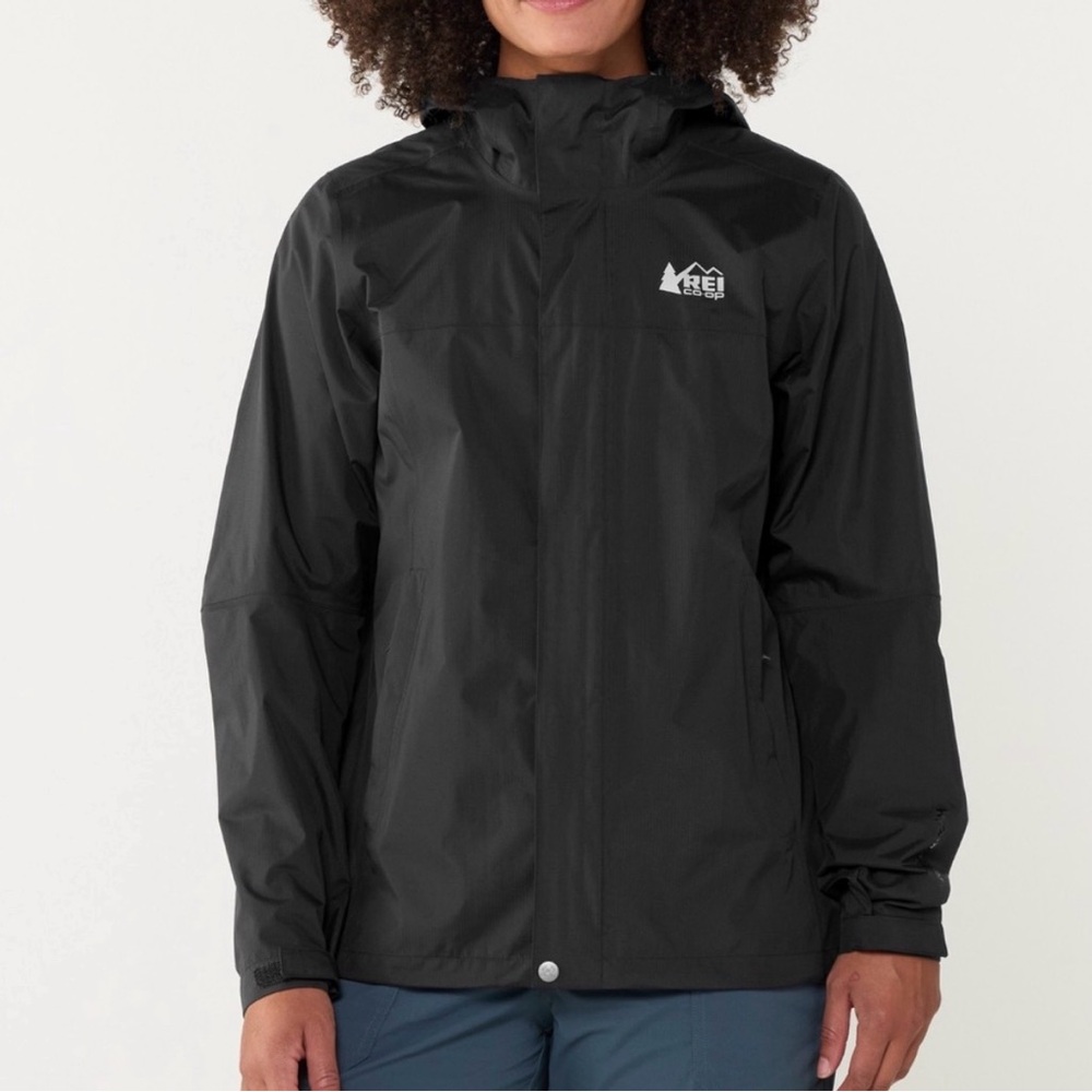 REI Co-op Women's Rainier Peak 2.5L Rain Jacket - Black